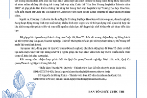 THƯ NGỎ HỢP TÁC 