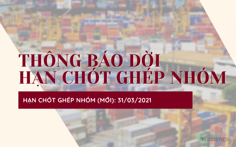 THÔNG BÁO DỜI HẠN CHÓT GHÉP NHÓM
