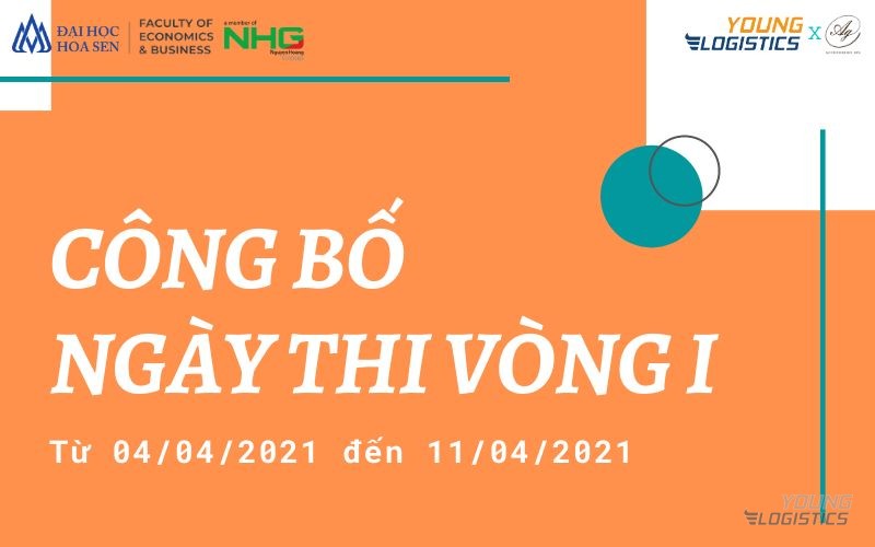 CÔNG BỐ NGÀY THI VÒNG 1 - VÒNG KHỞI ĐỘNG
